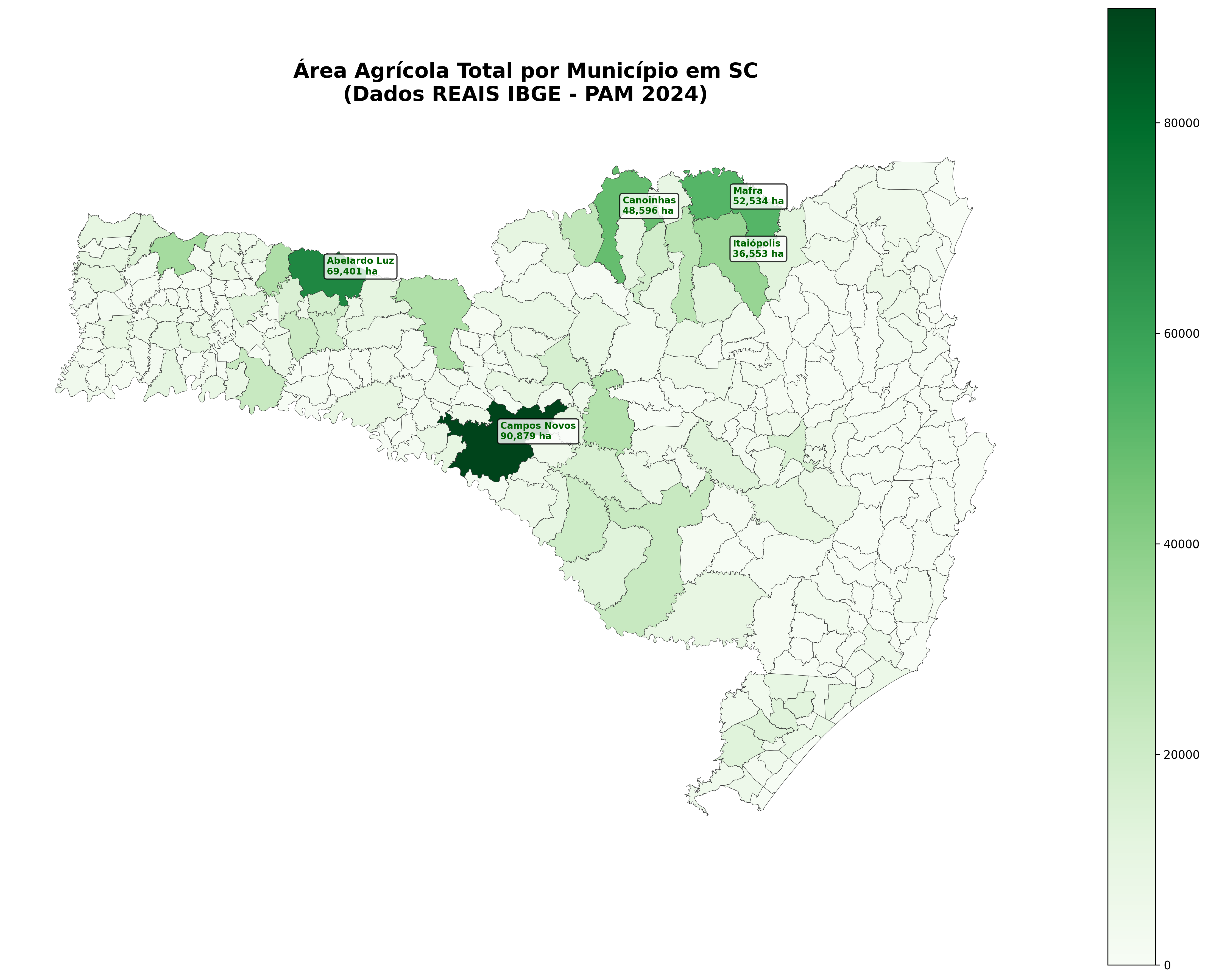 Mapa Área Agrícola REAL